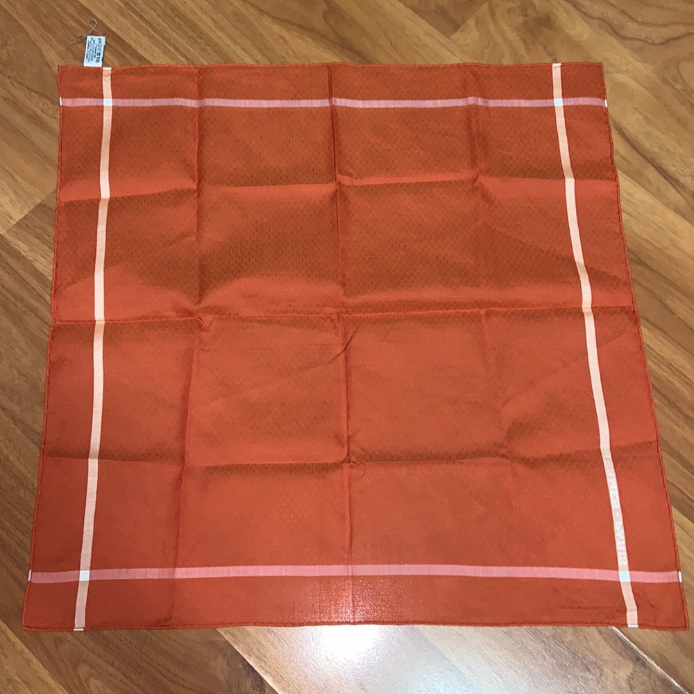 Authentic Hermès Cotton Scarf - Picture 8 of 10